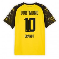 Stroje piłkarskie Borussia Dortmund Julian Brandt #10 Koszulka Podstawowej 2025-26 Krótki Rękaw